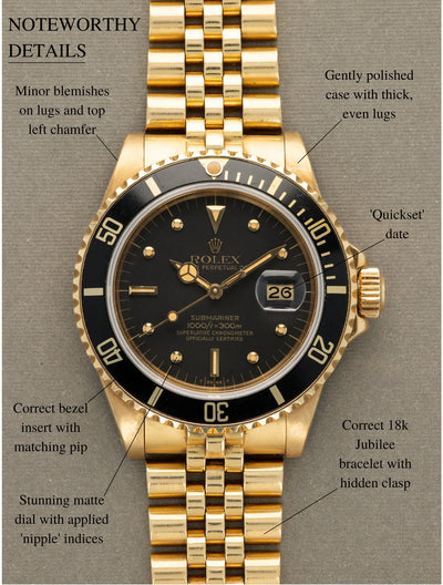 Rolex Submariner Jubilee Chain