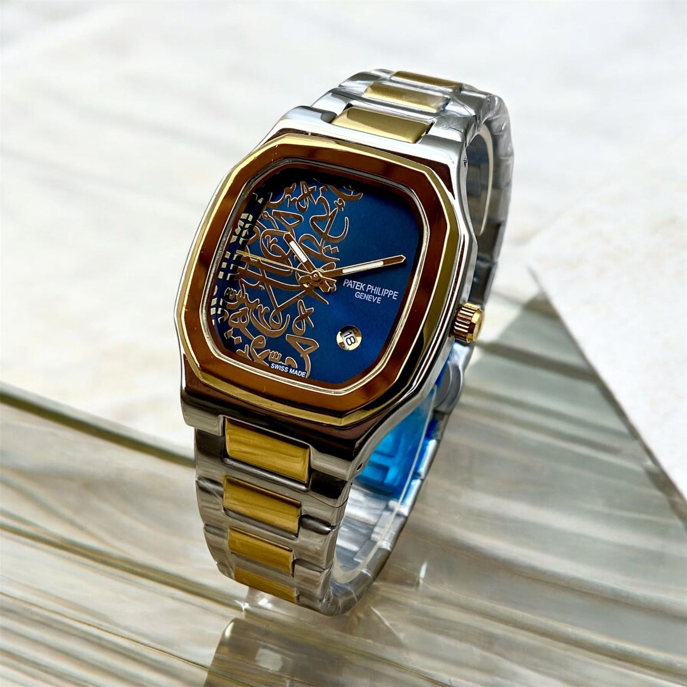 Patek Phillipe Arabic Texture dial watch