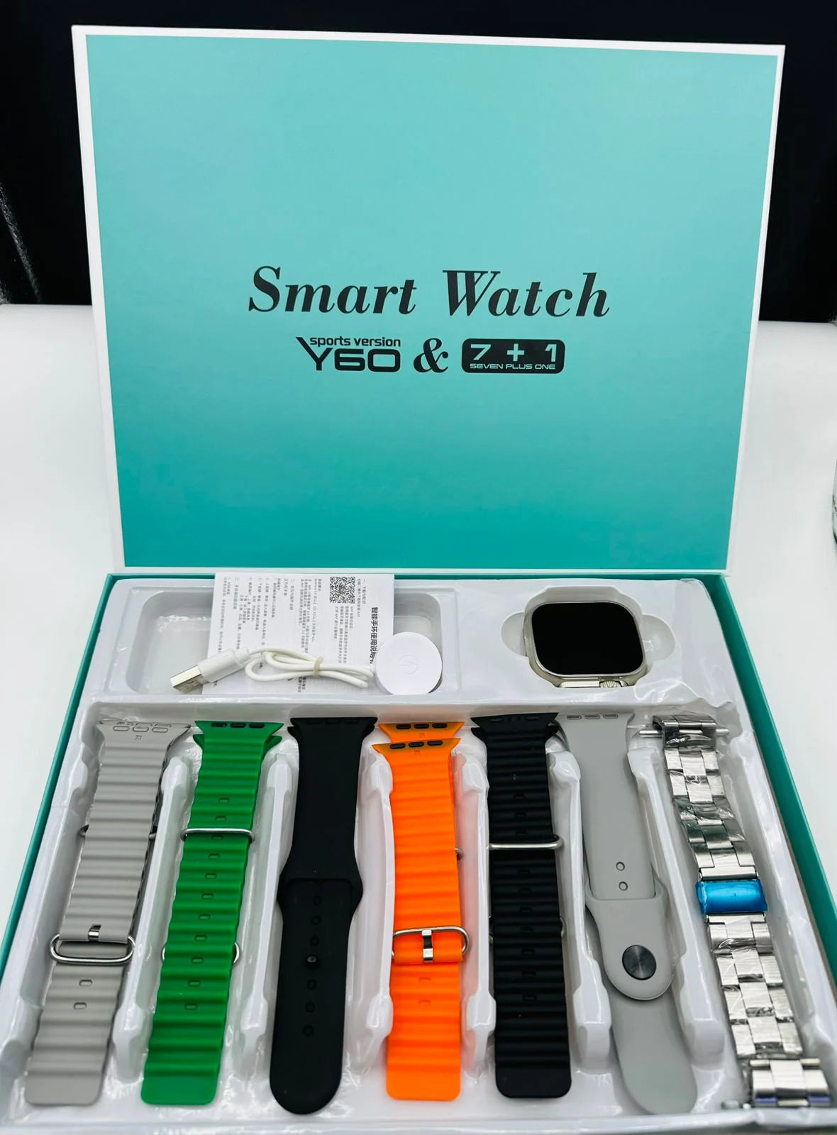 Y60 Sports Edition (7+1) Smart Watch